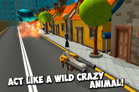 Crazy Goat Rampage 3D screenshot 3