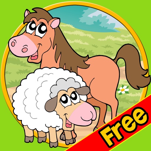 prodigious farm animals for kids - free icon