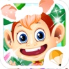 Naughty Monkey - Girls & Kids Games