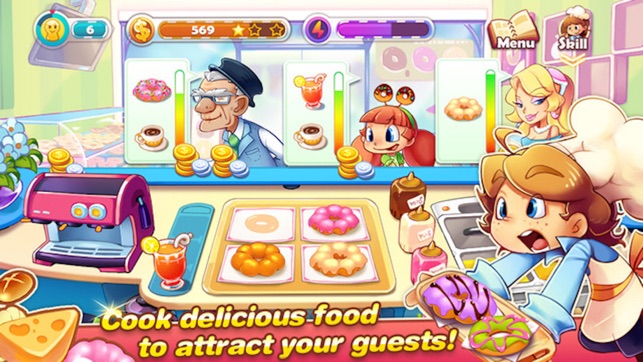 Donut Chef - ice cream restaurant simulation game(圖4)-速報App