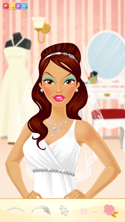 Makeup Girls - Wedding Dress Up & Make Up Game for girls, by Pazu screenshot-4
