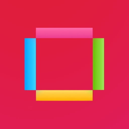 Edges Square Color Icon
