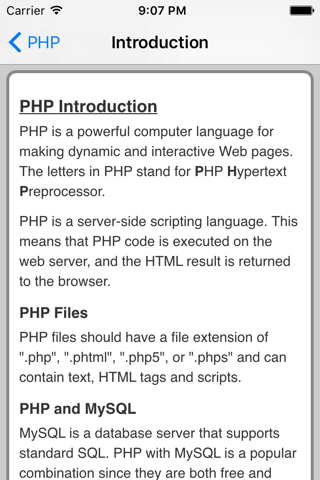 PHP Pro FREE screenshot 2