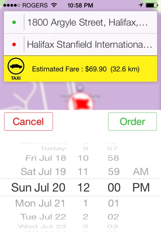 Yellow Cab Halifax screenshot 4