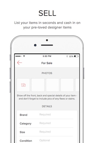 Designer Wardrobe: Buy & Sell screenshot 3