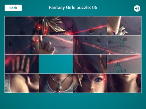 Fantasy Girls Sliding Jigsaw screenshot 3