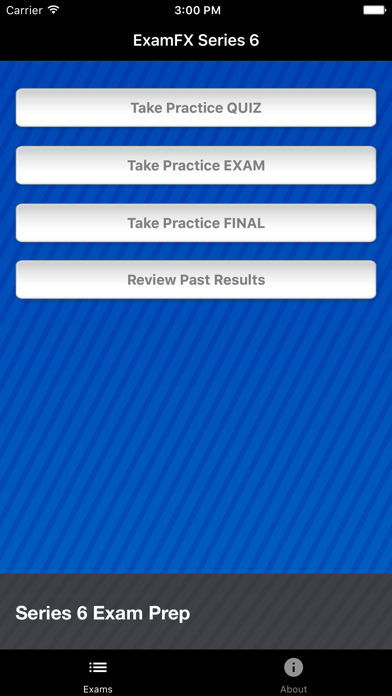 How to cancel & delete ExamFX Series 6 Exam Prep from iphone & ipad 1