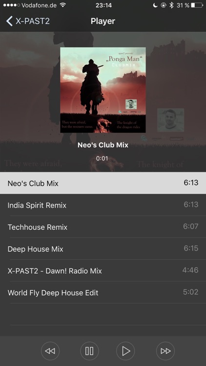 X-PAST2 - Music Player