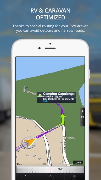 Sygic Truck GPS Navigation for Truck, Van, RV, Bus screenshot-4