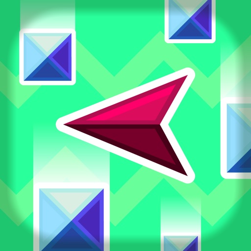 Square Rain - The impossible arrow dash and dodge game! Icon