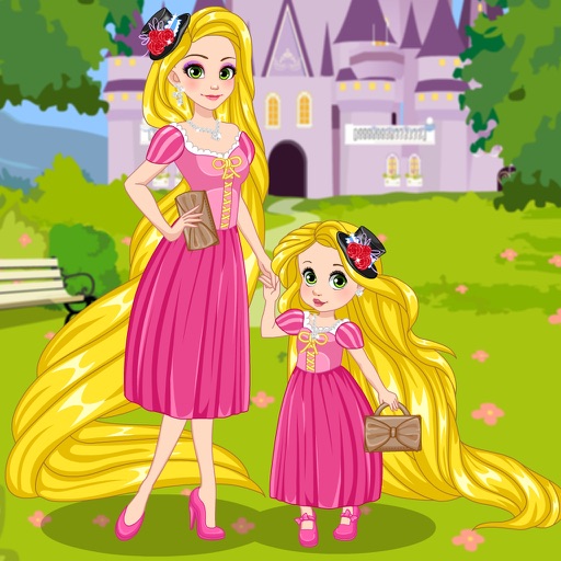 Mother and Daughter Matching Dress