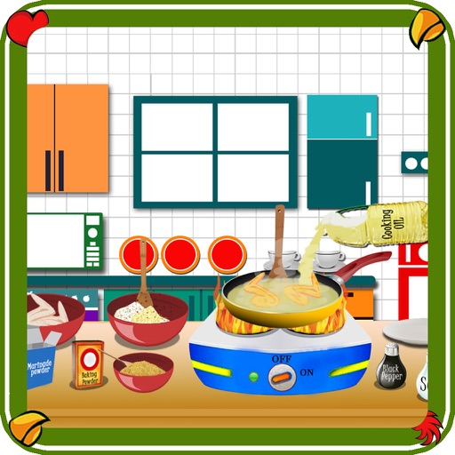 Fried Chicken Wings - Barbecue Grill Cooking Game Icon