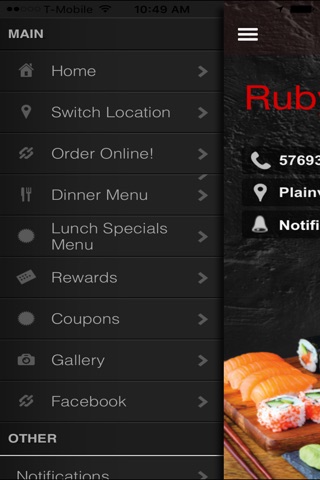 Ruby Sushi screenshot 2