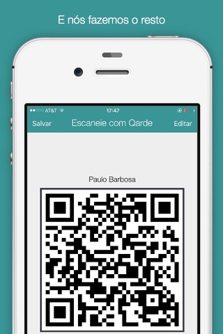 Qarde - Share Contact Info with a QR Code screenshot 3