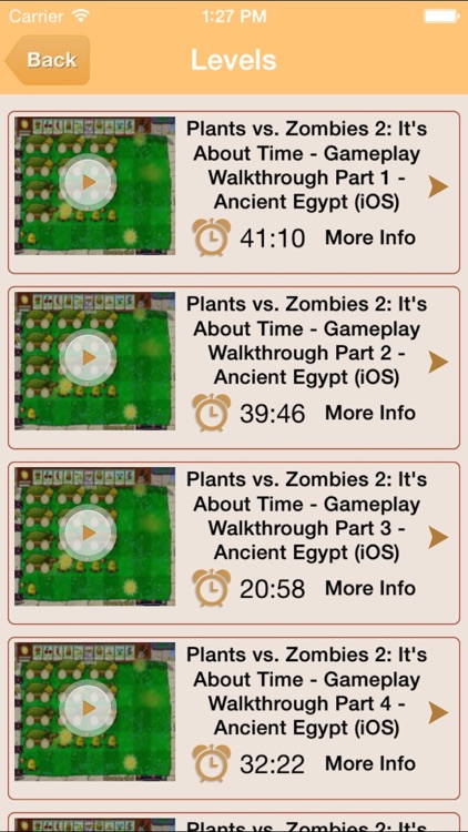 Plants vs. Zombies 2: It's About Time - Gameplay Walkthrough Part 2 -  Ancient Egypt (iOS) 
