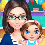 Teacher  Newborn Baby Story - School Babysitting Fun