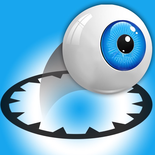 Eye Ball Escape- Dodging Spike Hurdle colorful puzzler PRO iOS App