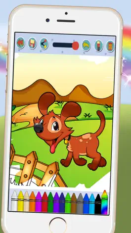 Game screenshot Paint animal - coloring book for kids hack