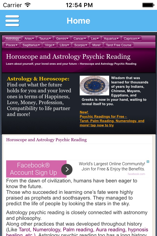 Horoscope Astrology and Zodiac signs screenshot 3