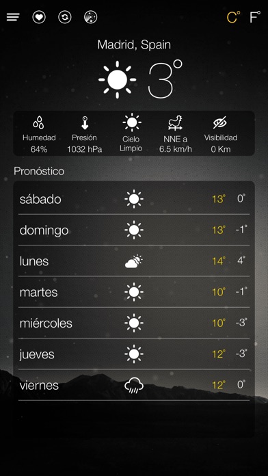 【图】Pronóstico del tiempo del mundo(截图1)
