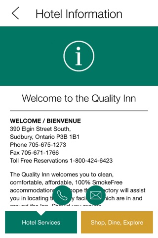 Quality Inn Sudbury screenshot 2