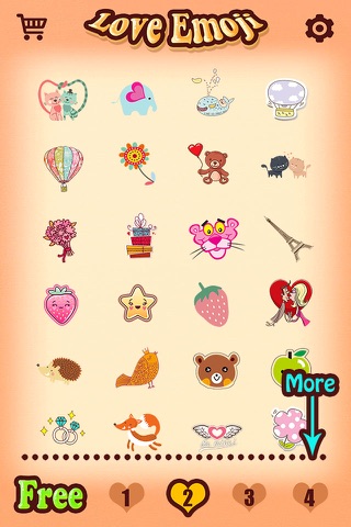 Love Emoji Stickers Pro for Adult Messages & Email on Valentine's Day screenshot 4