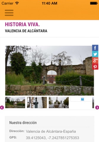 Excursiones Extremadura screenshot 2