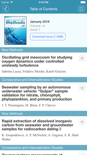 Limnology and Oceanography: Methods(圖5)-速報App