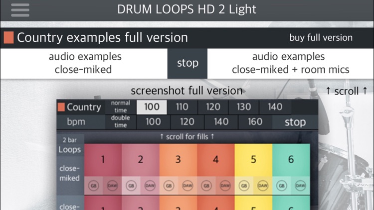 Drum Loops HD 2 Light