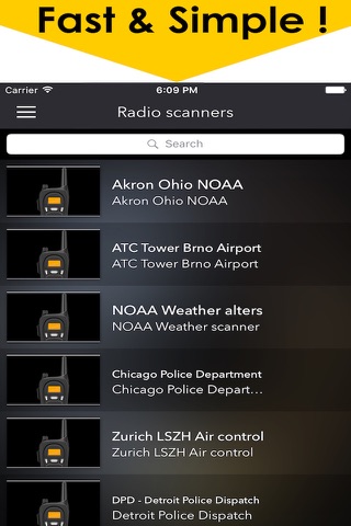 Police radio scanners plus The best online public safety scanner feed screenshot 4