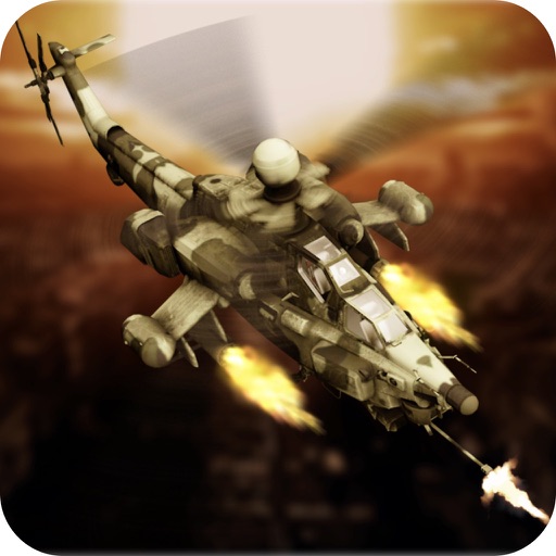 Stealth Gunship Smash War Game Free 2016 - Air Force Helicopter Real Crush 3D icon