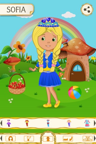 My Little Sunshine- Princess Lily Best Friends Dress up Game screenshot 3