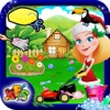 Garden Wash – Cleanup, decorate & fix the house lawn in this game for kids
