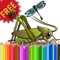 Coloring Book Insects Free
