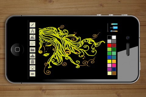 Draw with neon on screen with your finger - Premium screenshot 3