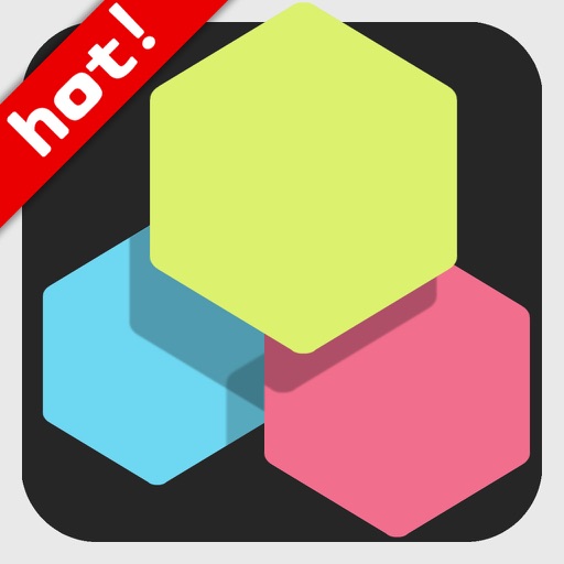 10/10 Hexagon Blocks Matrix Square World! icon