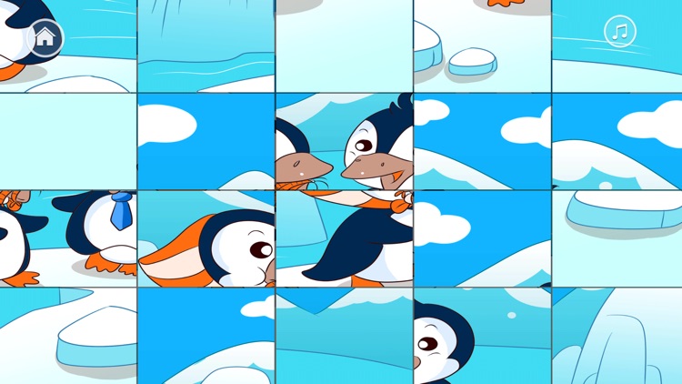 会孵蛋的企鹅爸爸-故事游戏书-baby365 screenshot-3
