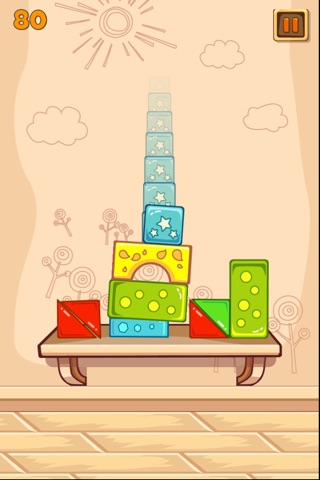 Falling Building Block - free brain puzzle game screenshot 3