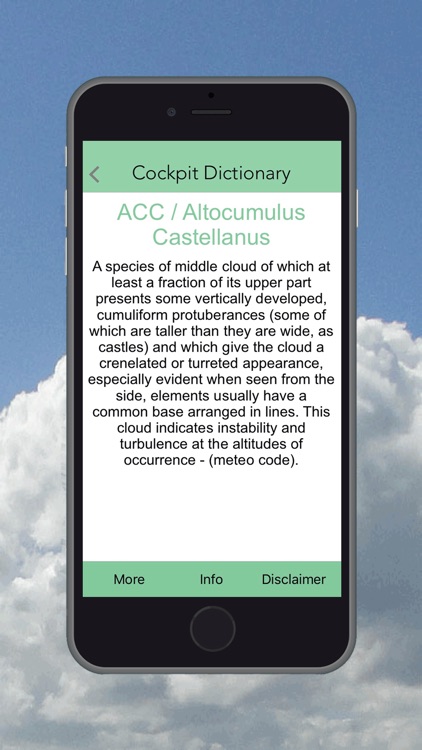 Cockpit Dictionary