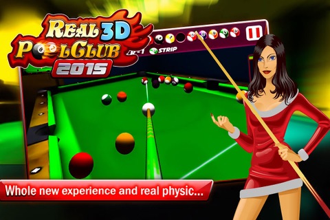 Real Pool Billiard Club 3D screenshot 2