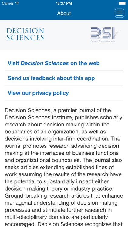 Decision Sciences screenshot-4