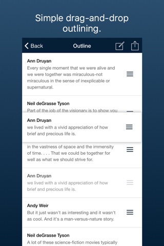 Leder - Organize, Edit, and Outline Your Notes screenshot 4