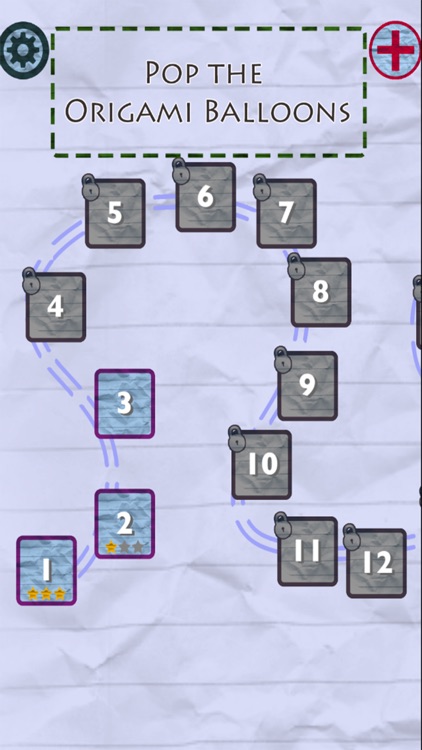 Pop the Origami Balloons