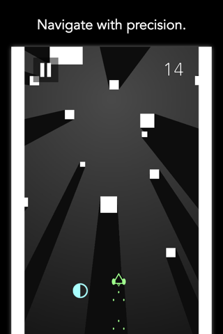 SHADE Avoid - Space zig zag maze runner game screenshot 3