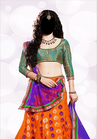 Ghagra Choli Photo Suit screenshot 2