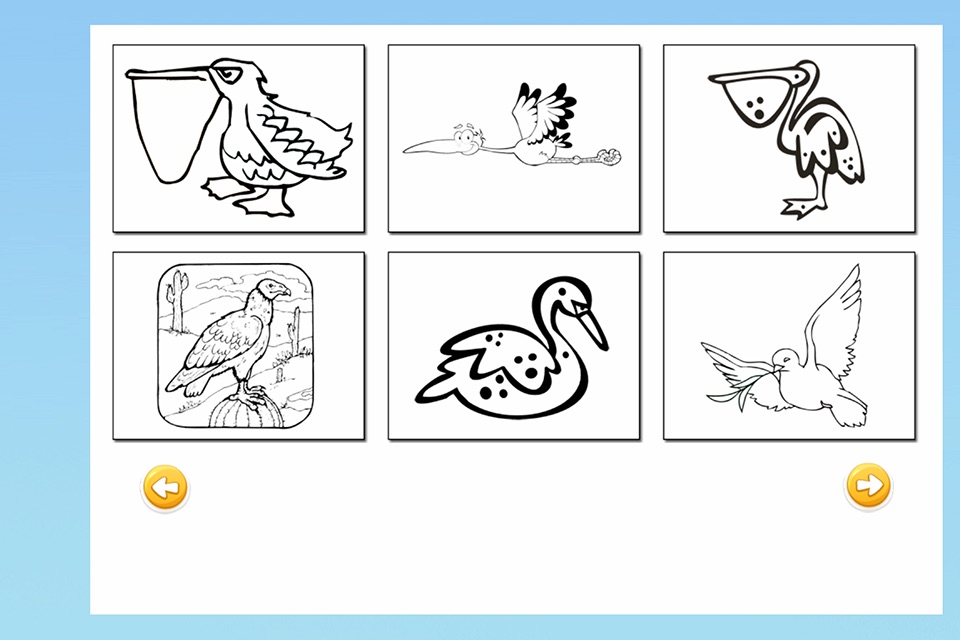 Bird Coloring Book : Finger Painting for Adults and Kids screenshot 2