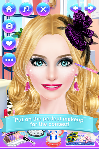 Celebrity Dance Contest - Stars Salon Game: Girls Spa, Makeup & Dressup Costume Makeover screenshot 3