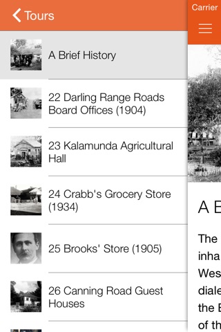 Kalamunda Town Centre Heritage Walk Trails screenshot 3