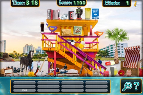 Florida Vacation Quest Time – Hidden Object Spot and Find Objects Differences screenshot 2