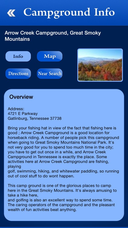 Tennessee Campgrounds & RV Parks